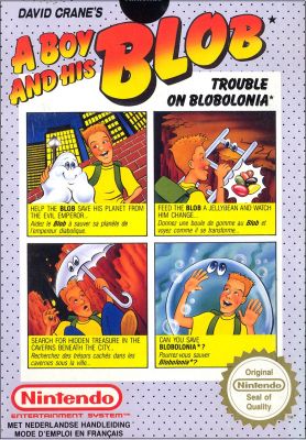A Boy and His Blob - Trouble on Blobolonia (David Crane's..)
