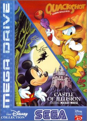 Castle of Illusion starring Mickey Mouse + QuackShot Donald