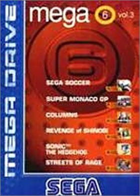 Mega Games 6 Vol. 3 (Mega 6 Vol. 3) - Sega Soccer + Super...