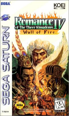 Romance of the Three Kingdoms 4 (IV) - Wall of Fire (San...)