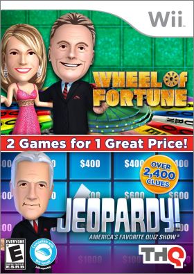 Wheel of Fortune + Jeopardy ! - Game Show Fun 2 Pack