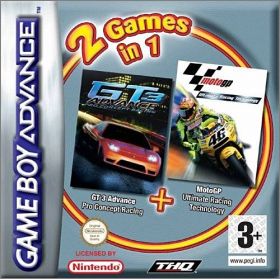 2 Games in 1 - GT 3 Advance Pro Concept Racing + Moto GP ...