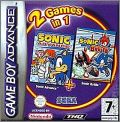2 Games in 1 - Sonic Advance 1 + Sonic Battle