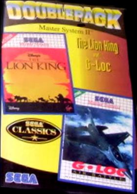 Double Pack - The Lion King (Disney's) + G-Loc Air Battle