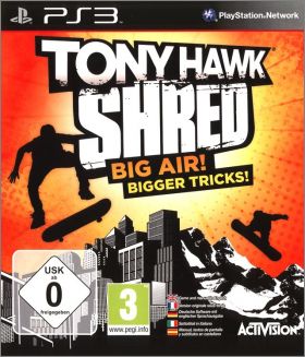 Tony Hawk - Shred - Big Air ! Bigger Tricks !