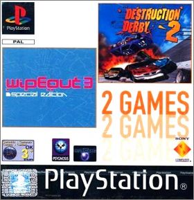 Wipeout 3 (III) - Special Edition + Destruction Derby 2 (II)