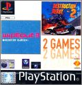 Destruction Derby 2 (II) + Wipeout 3 (III) - Special Edition