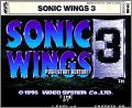 Sonic Wings 3 (III, Aero Fighters 3)