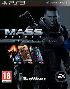 Mass Effect Trilogy - 1 + 2 (II) + 3 (III) + DLCs