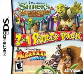 Dreamworks 2-in-1 Party Pack  - Shrek + Madagascar