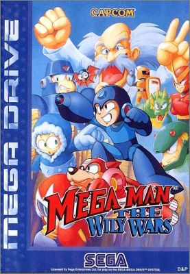 Mega Man - The Wily Wars (RockMan - Mega World)