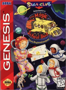Scholastic's The Magic School Bus - Space Exploration Game
