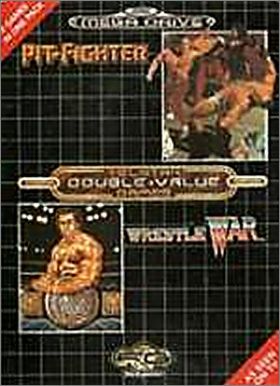 Telstar Double Value Games - Pit-Fighter + Wrestle War