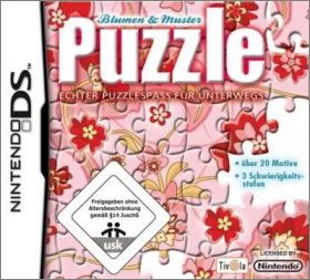 Puzzle Blumen und Muster