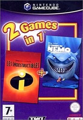 2 Games in 1 - Les Indestructibles + Le Monde de Nemo