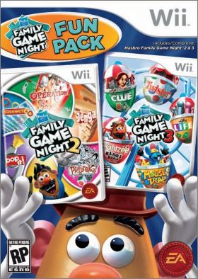 Hasbro Family Game Night 2 (II) + 3 (III) - Fun Pack