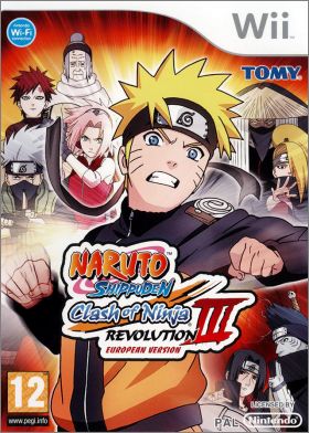 Naruto Shippuden - Clash of Ninja - Revolution 3 (III) Eur.