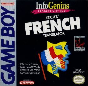 Berlitz French Translator (InfoGenius Productivity Pak...)