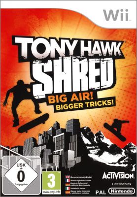 Tony Hawk - Shred - Big Air ! Bigger Tricks !