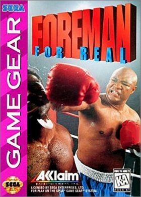 Foreman for Real