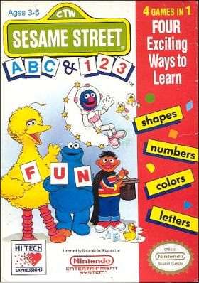 Sesame Street - ABC & 123
