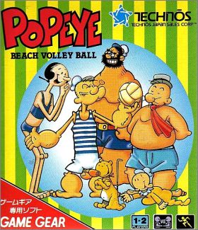 Popeye Beach Volley Ball - Popeye no Beach Volleyball
