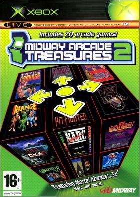 Midway Arcade Treasures 2 (II) - Includes 20 Arcade Games !
