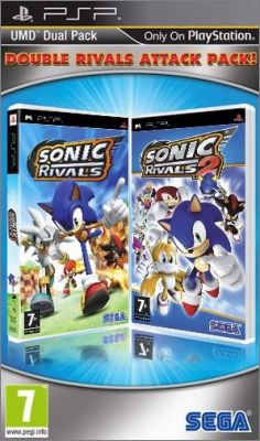 Sonic Rivals 1 + 2 (II) - Double Rivals Attack Pack !