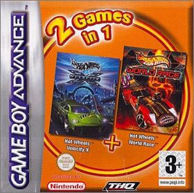 2 Games in 1 - Hot Wheels Velocity X + Hot Wheels World Race