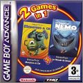 2 Games in 1 - Monstres & Cie + Le Monde de Nemo (Disney...)