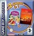 2 Games in 1 - Disney Princess + The Lion King