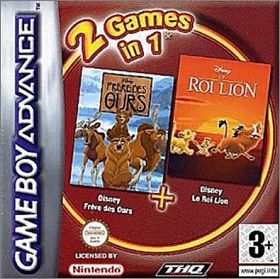2 Games in 1 - Disney Frre des Ours + Disney le Roi Lion