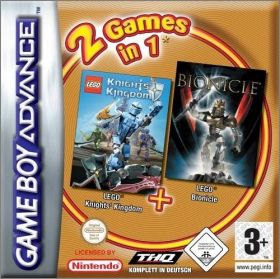 2 Games in 1 - Lego Knights' Kingdom + Lego Bionicle