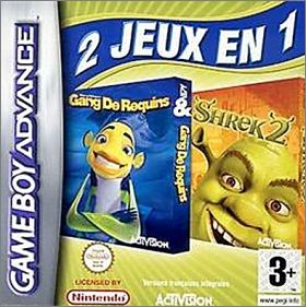 2 Jeux en 1 - Gang de Requins + Shrek 2 (II, DreamWorks...)