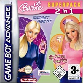 Barbie Superpack 2 in 1 - Secret Agent + Groovy Games