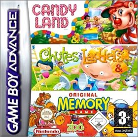 CandyLand + Chutes and Ladders + Original Memory Game