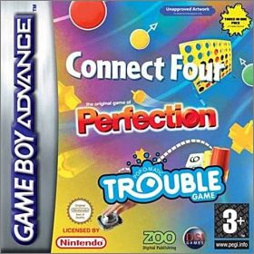Connect Four + Game of Perfection + Pop-O-Matic Trouble Game