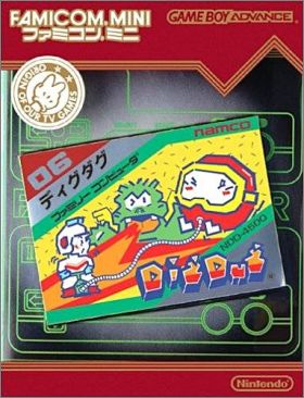 Famicom Mini - Dig-Dug