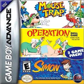 Mousetrap + Operation + Simon - 3 Games in 1
