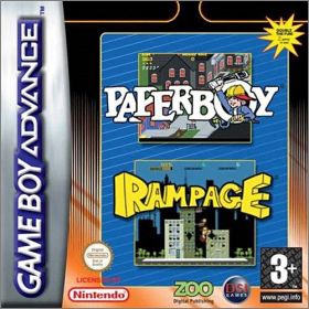 Paperboy + Rampage - 2 Games in 1