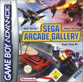 Sega Arcade Gallery - After Burner + Space Harrier + Out ...