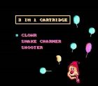 Ecran de slection du jeu