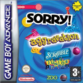 Sorry ! + Aggravation + Scrabble Junior - 3 Games in 1