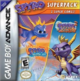 Spyro Superpack - 1 Season of Ice + 2 (II) Season of Flame