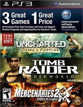 ESA Game Pack - Uncharted Drake's Fortune + Tomb Raider ...