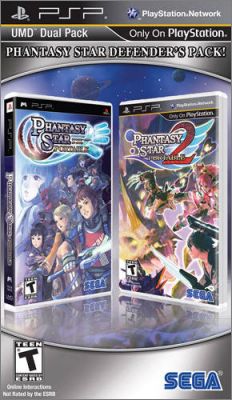 Phantasy Star Portable - Defender's Pack ! 1 + 2 (I + II)