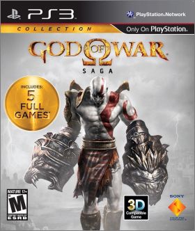 God of War Saga - 1 + 2 + 3 + Chains of Olympus + Ghost of..