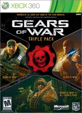 Gears of War Triple Pack - 1 + 2 + 2 All Fronts Collection