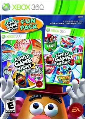 Hasbro - Family Game Night - Fun Pack - 2 (II) + 3 (III)