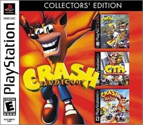 Crash Bandicoot 3 (III) - Warped + Crash Bash + CTR